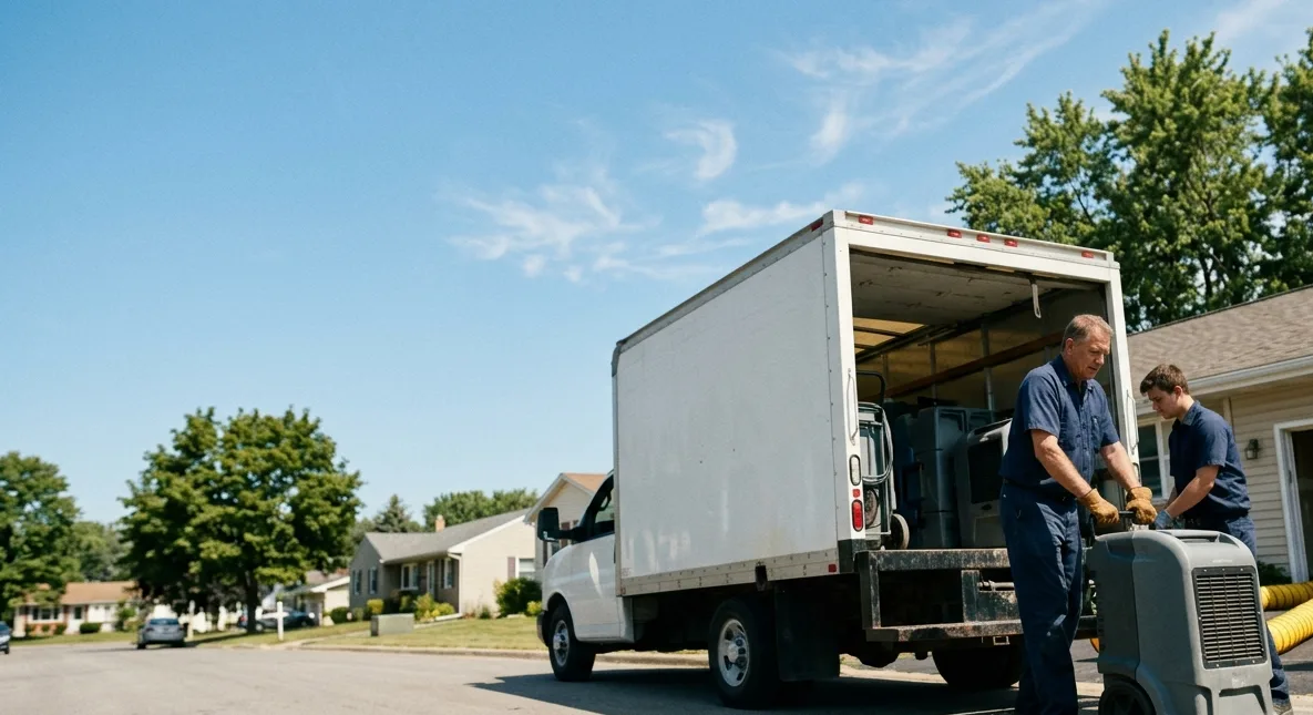 Water Damage Cleanup in Wilsonville, IL near me